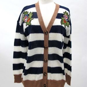 [KATEC.] Stripe Lightweight  Sweater